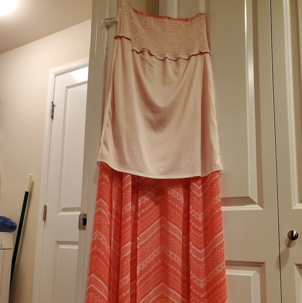 NWOT Ardene Maxi Dress w/Front Split (XL) - Picture 3 of 6